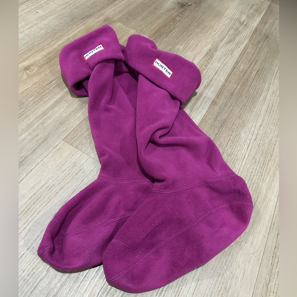 Hunter fleece socks new no tags size L 8/10 USA